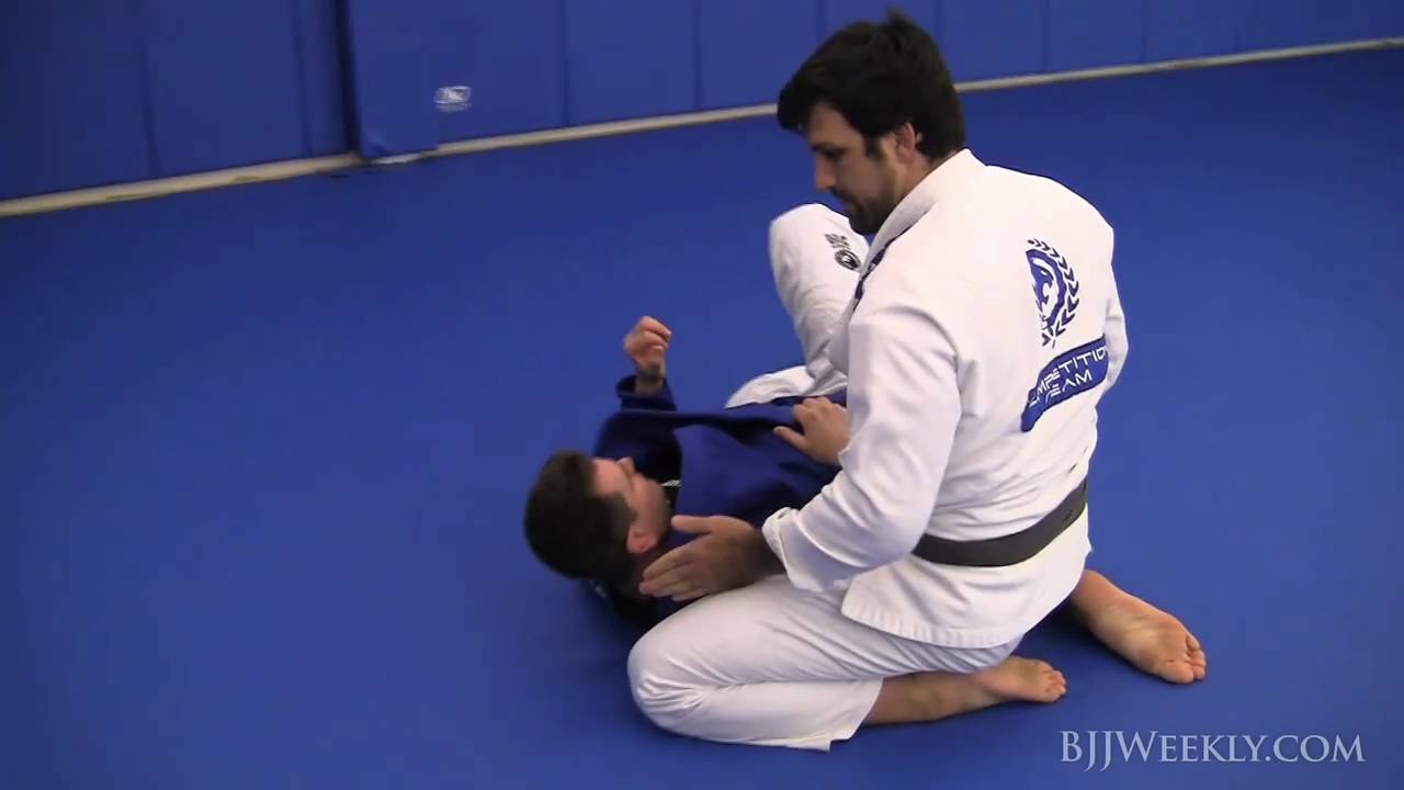 Standing BJJ Guard Pass with Rolles Gracie