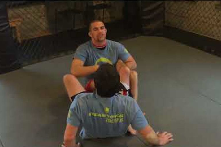 Garry Tonon demonstrating leg lock control in BJJ