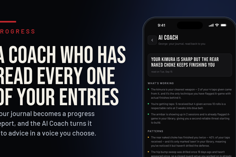 A Coach Who Has Read Every One of Your Entries