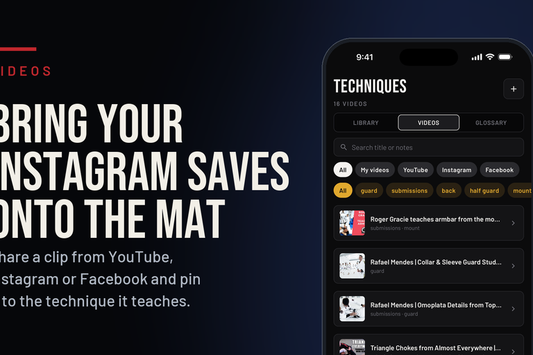 Bring Your Instagram Saves Onto the Mat