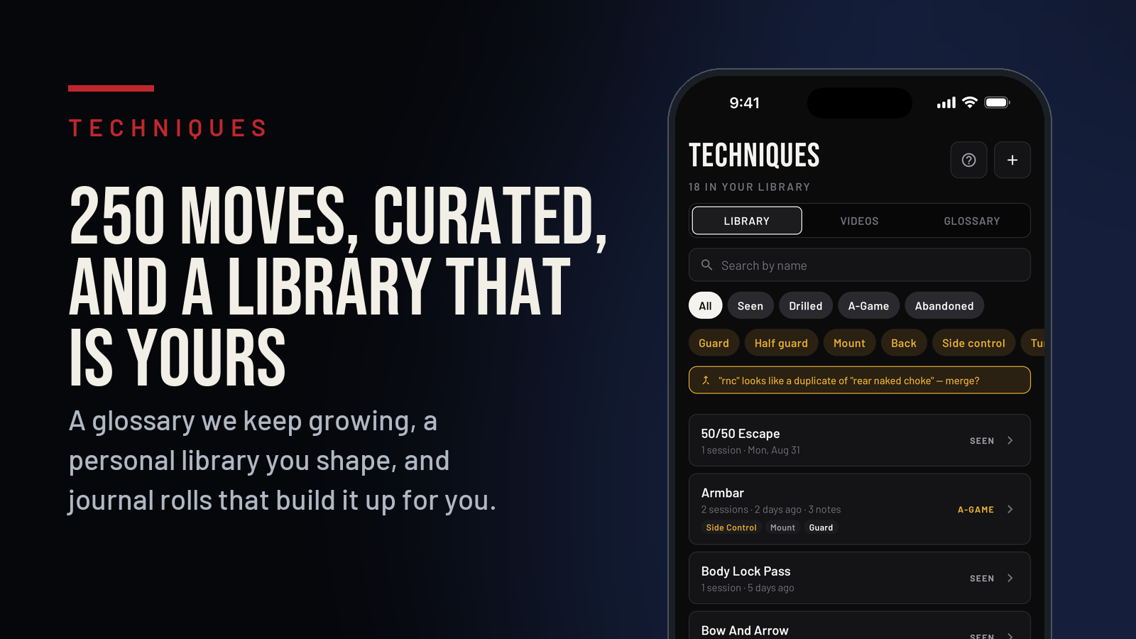 250 Moves, Curated, and a Library That Is Yours
