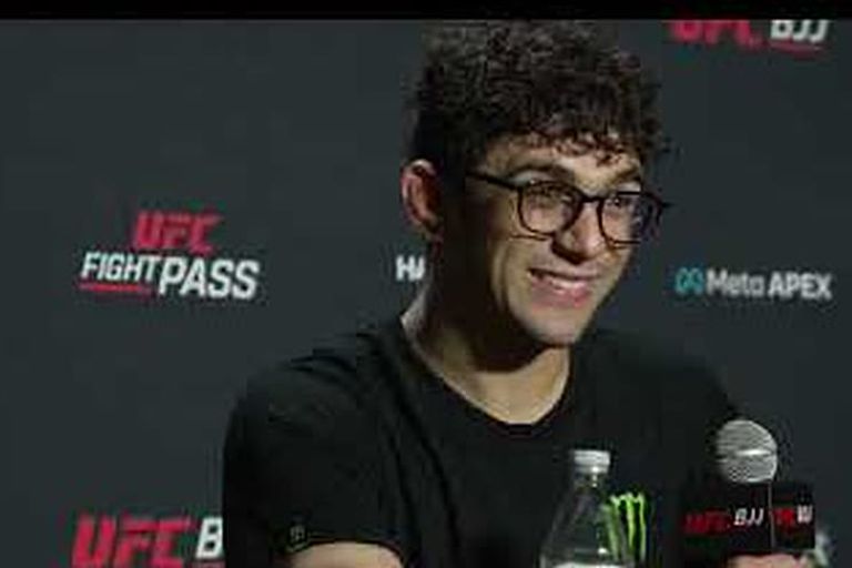 Mikey Musumeci at the UFC BJJ 11 press conference