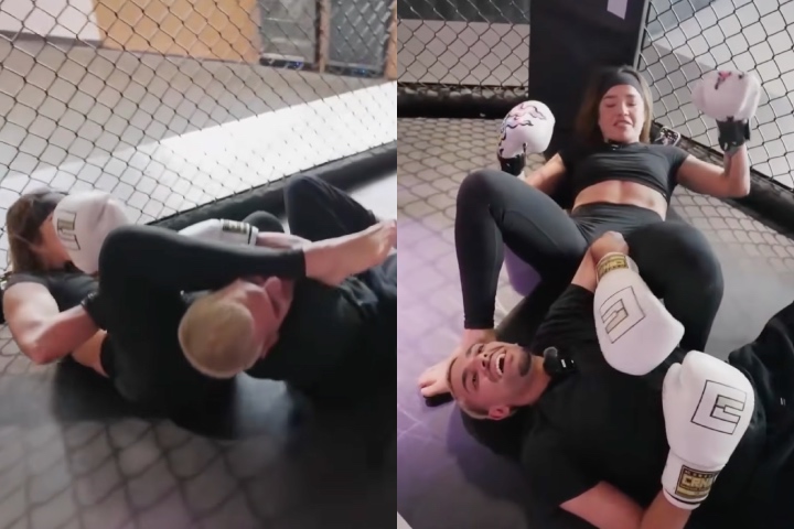 Tracy Cortez Taps a Streamer — and Proves the BJJ Point