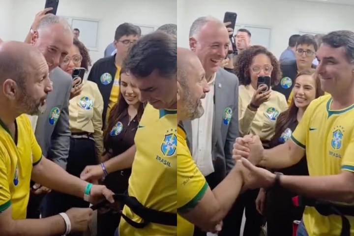 Ralph Gracie Hands Bolsonaro's Son an Honorary BJJ Black Belt